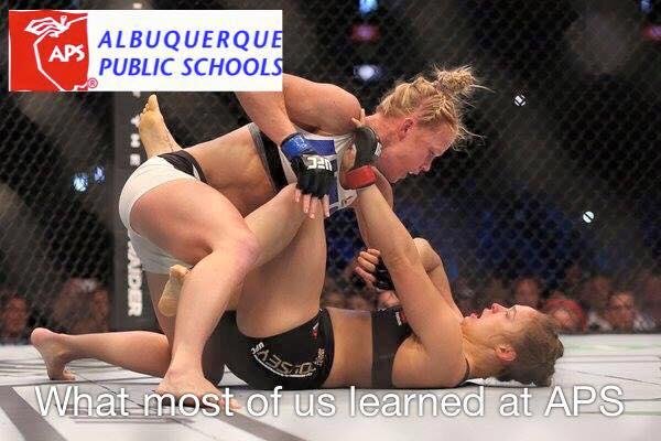 I didn't go to APS but my daughter did.