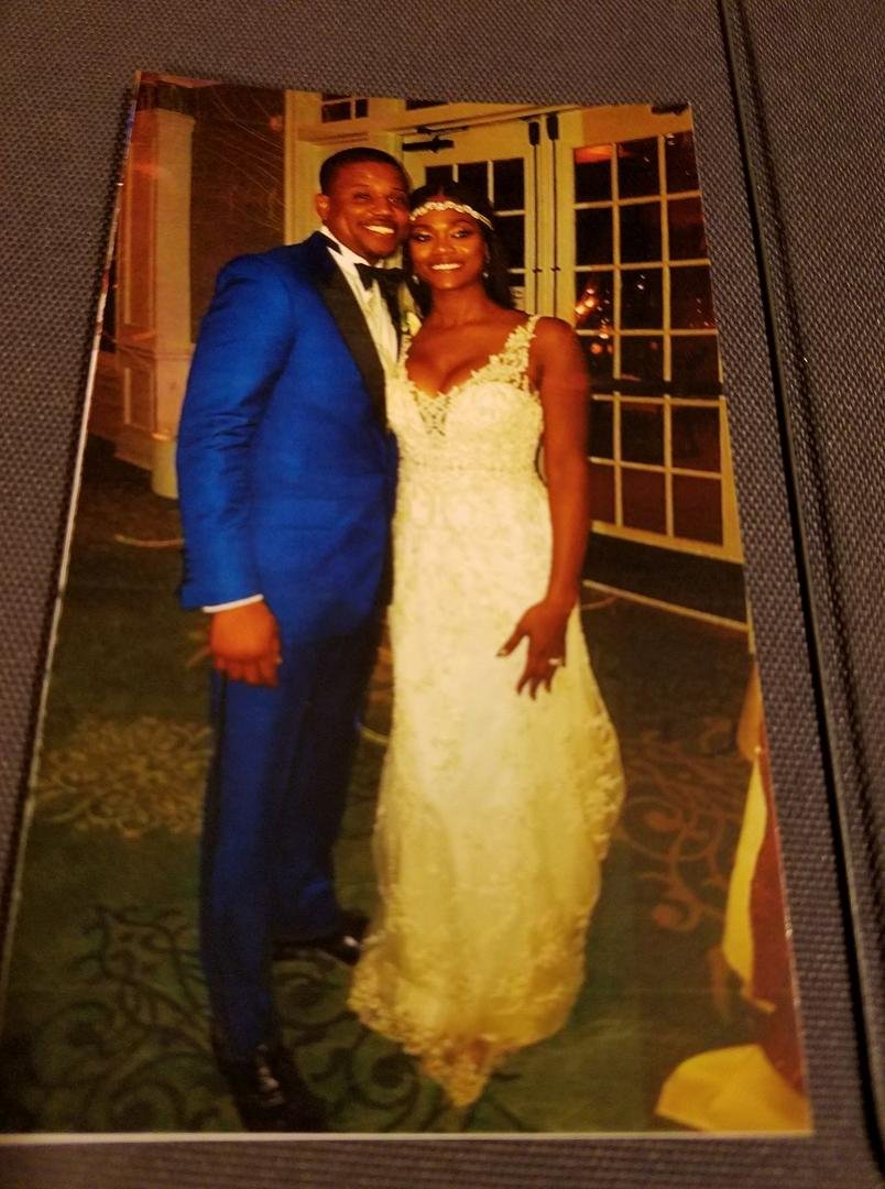 Mr. & Mrs. La Var Smith 8/26/2017--Wedding day