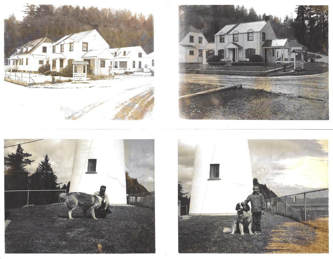 U.S. Coast Guard Station Cape Disappointment 1966.
** Just before the old station was demolished to make for for the current one **