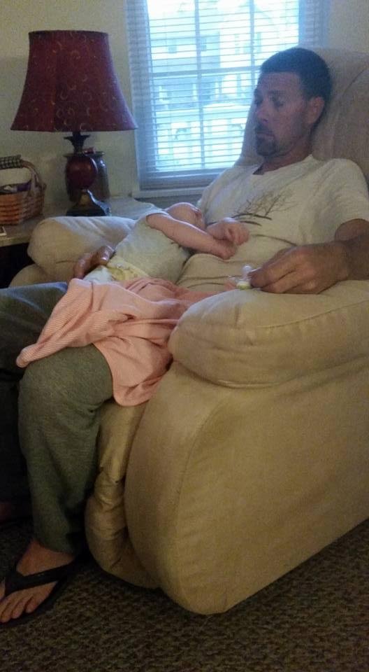 Great Uncle Bryan gets Vaeda to sleep