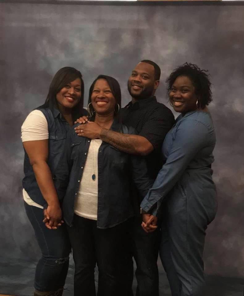 My wonderful children, but this picture is not complete, it's missing my oldest daughter Jamila, who lives in Texas!