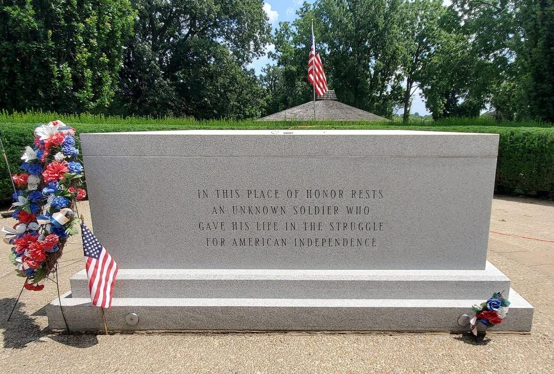 Fort Laurens Tomb of the Unknown Patriot (recently identified) will be replaced with another unidentified Patriot
with same dignity and ceremony