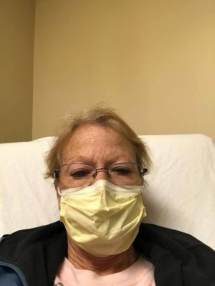 Just want to let my family know I had my surgery finally.  I am now waiting for Wayne to come to the door to pick me up.  Things went fine. Just need to take it easy for a while. That will not be hard. We still are in lockd