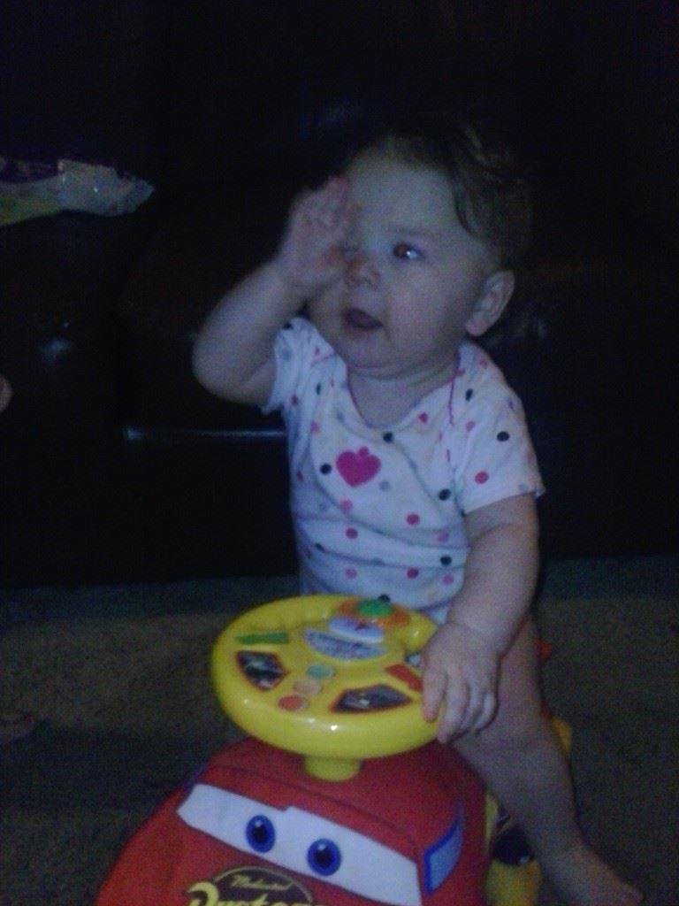 She is having so much fun on this