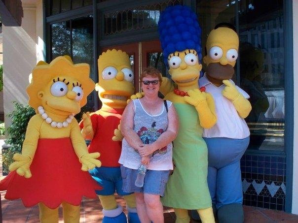 me and the Simpsons