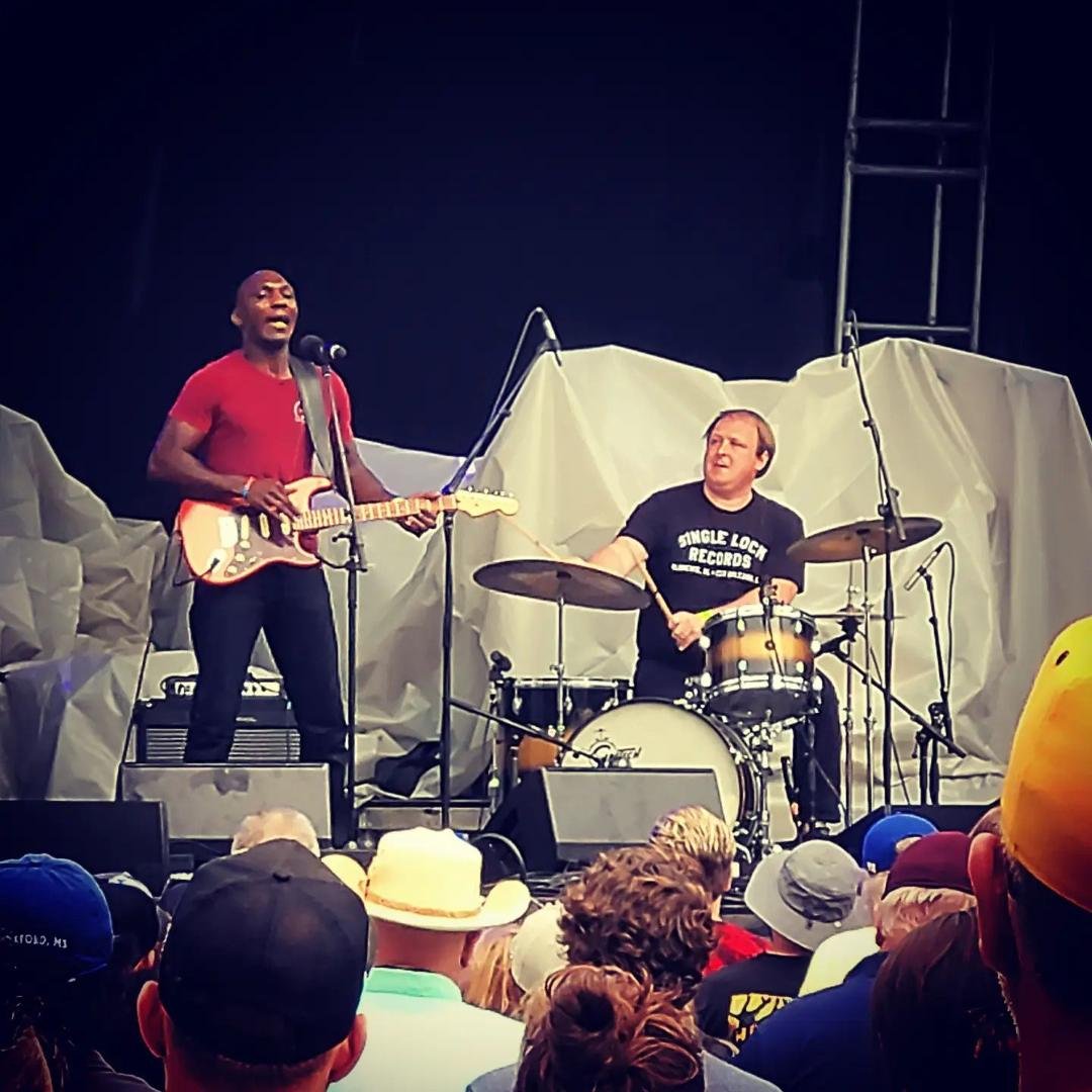 Shoalsfest 2021 - gettin' our blues on with Cedric Burnside.