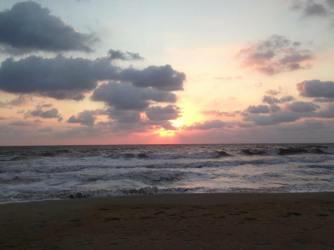 Beautiful sunrise over the Atlantic