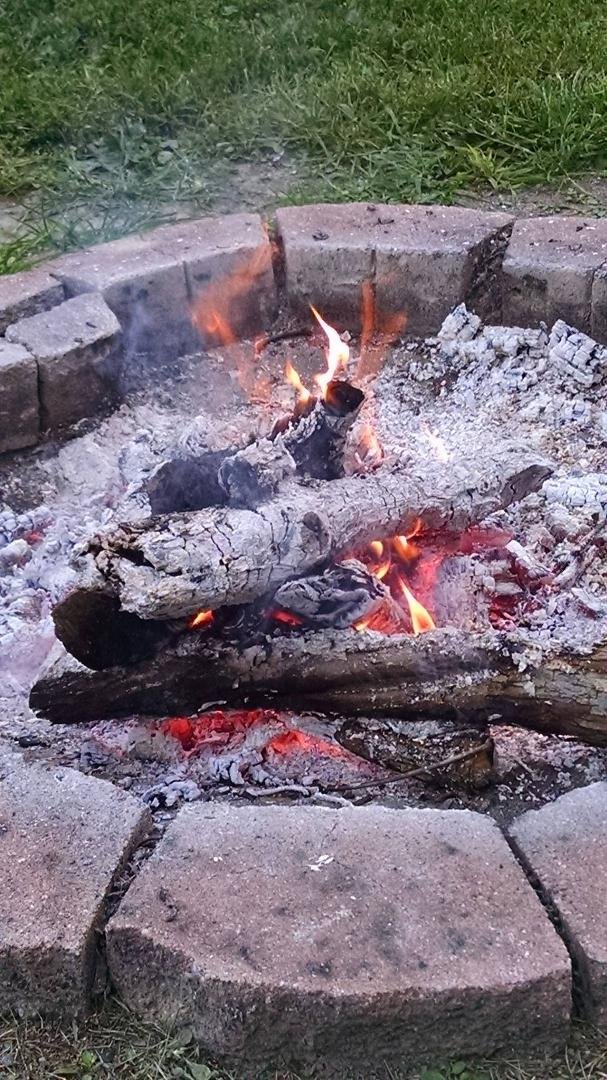 Cooked outside tonight. Weather's perfect!
