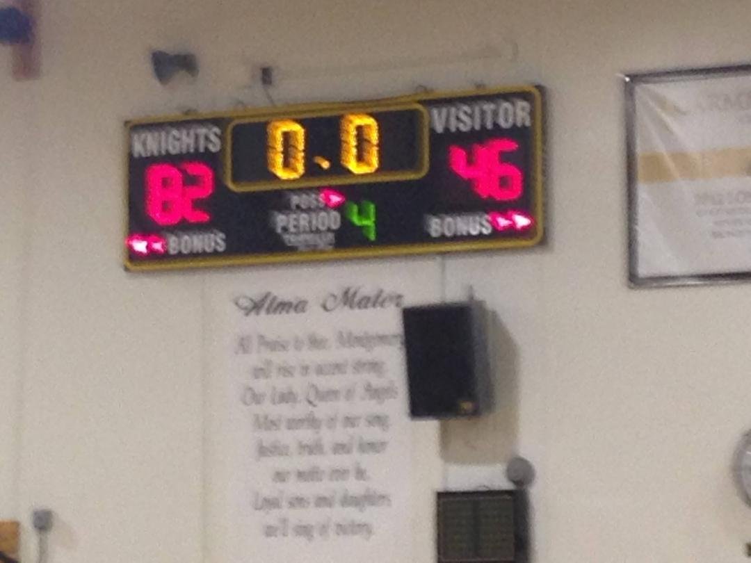 Bishop crushes Narbonne to go to 15-0. Go Knights!