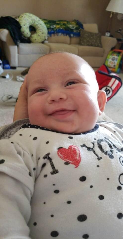 Our sweet little Mackenzie can melt your heart with her smile!