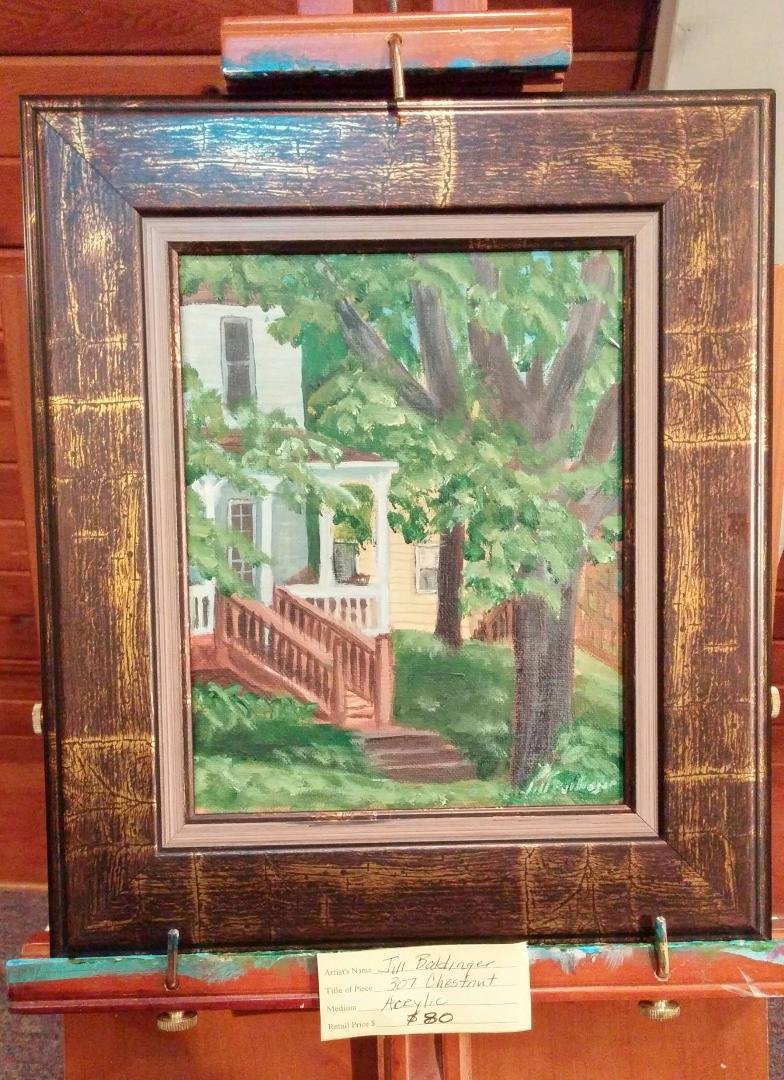 Jill Thompson Baldinger took 1st Place at the Friendsville 250: Paint the Town, Mountain Maryland Plein Air competition.
She was rewarded with a cash prize.