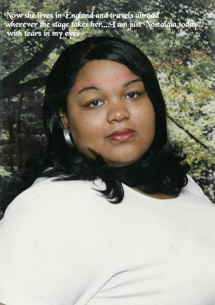 I miss my Pooh, but she does what she do, and I am Nostaligia today with tears in my eyes