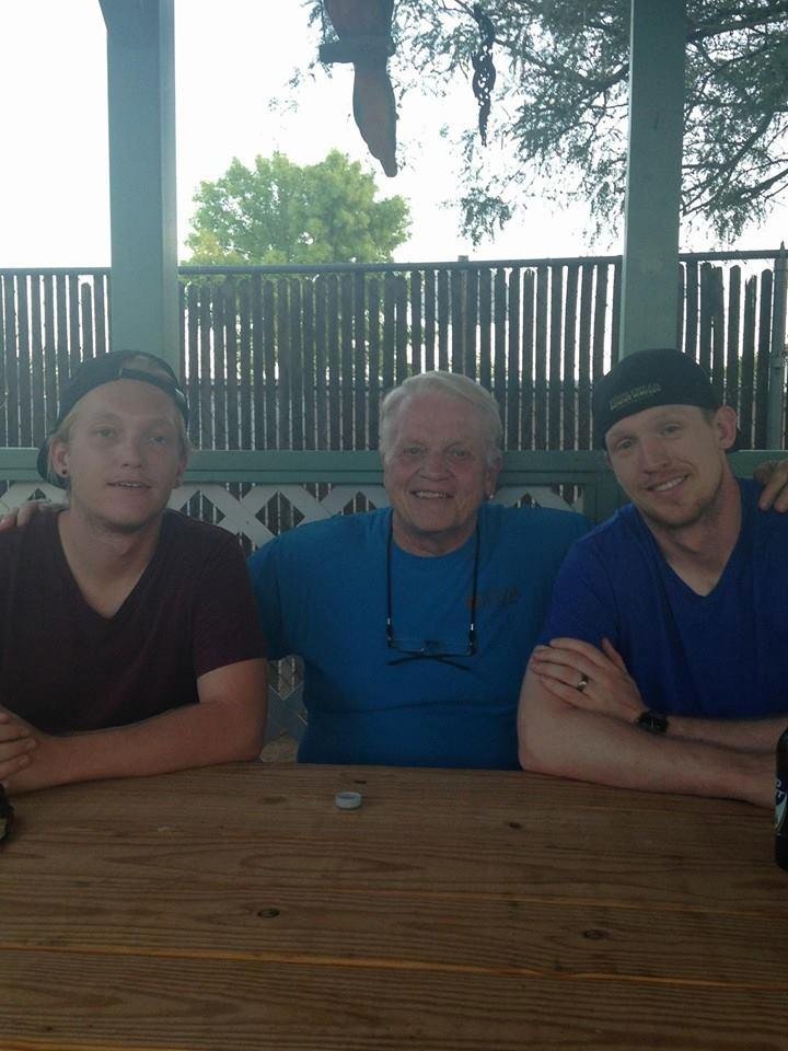 A good night with my sons Mike Heslinga and Joey Heslinga. :-D