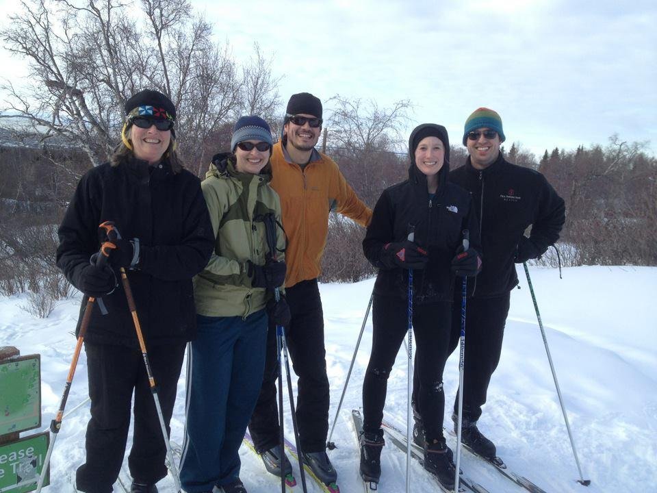 XC skiing