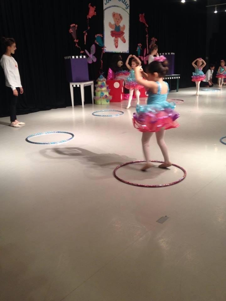 Then they changed shoes for their ballet
dance. It was delightful!