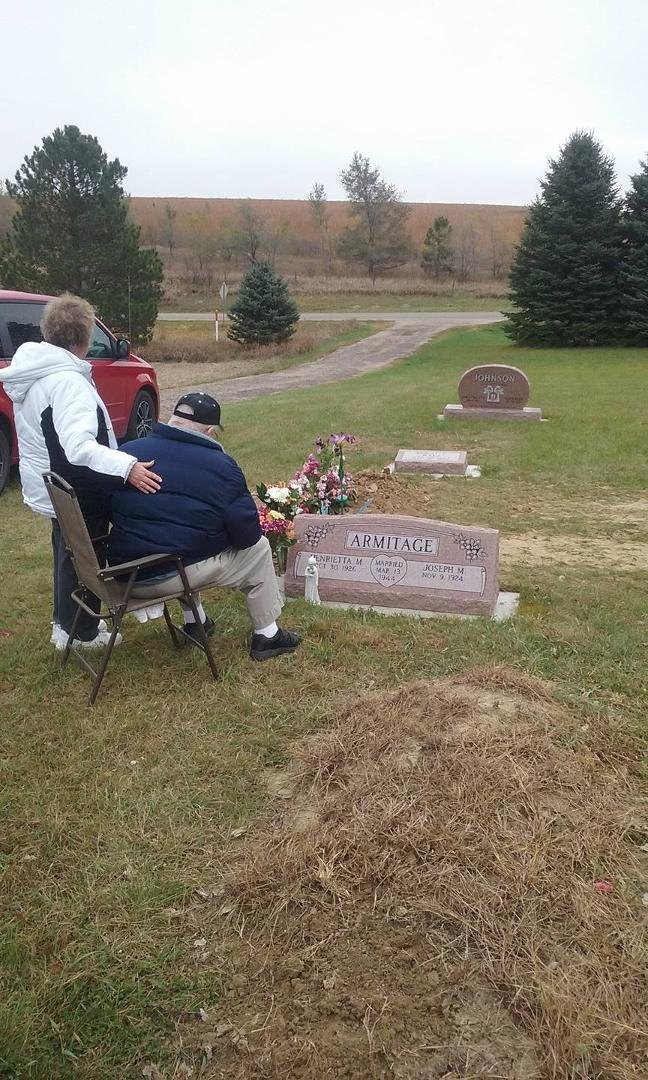 Happy birthday Mom we Love You and Miss You tell we meet again