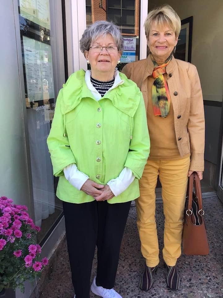 Met up with a friend from Port Hawkesbury. She has moved from PH and so have I, of course. We met in Truro for lunch. Marie MacDonald and Audrey Grantham.
