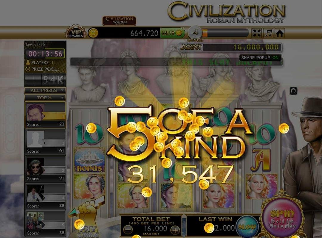 richard michael's album, Civilization Slots Casino Photos