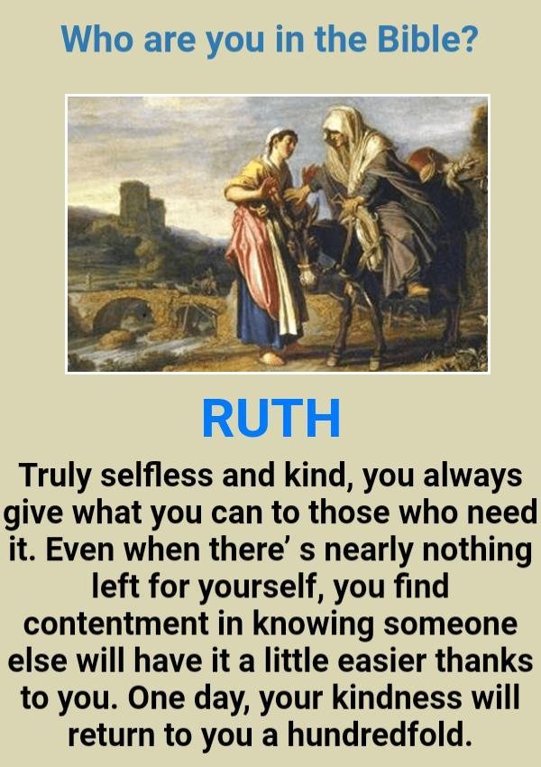 Nailed me! My favorite book of the Bible.