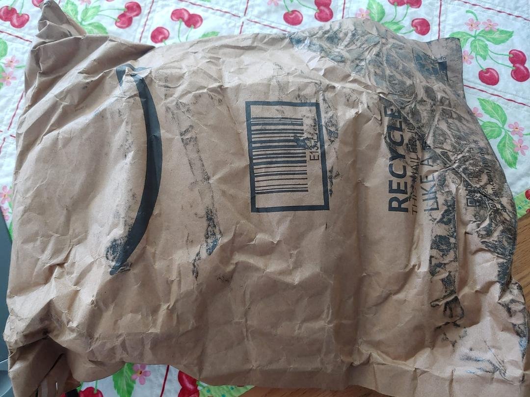Amazon just delivered my package! Hope it wasn't my new set of wine glasses!