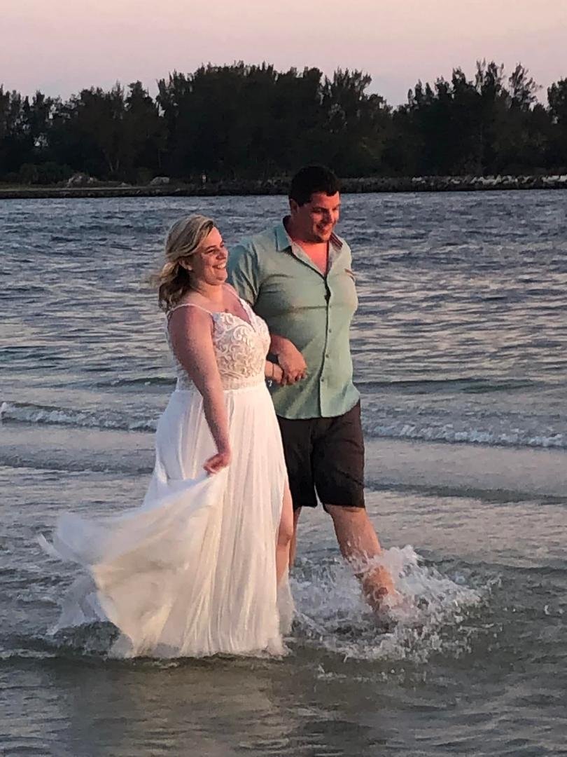 My Beautiful Niece married her Soulmate this weekend. Marissa and Garrett are made for each other. Thank you for including me in your celebration milestone. love ❤️ you both. Clearwater Beach was the perfect destination.