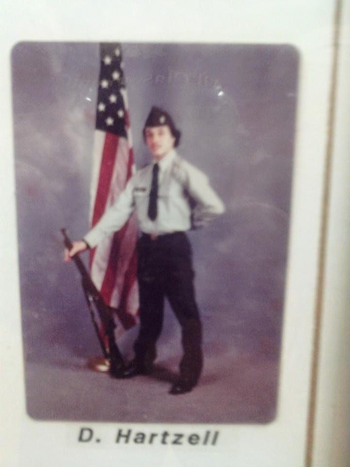 Here is my J.R.O.T.C. Pic,wow where has time gone.lol