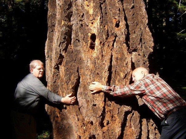 Oregon with guest appearance by a tree hugger