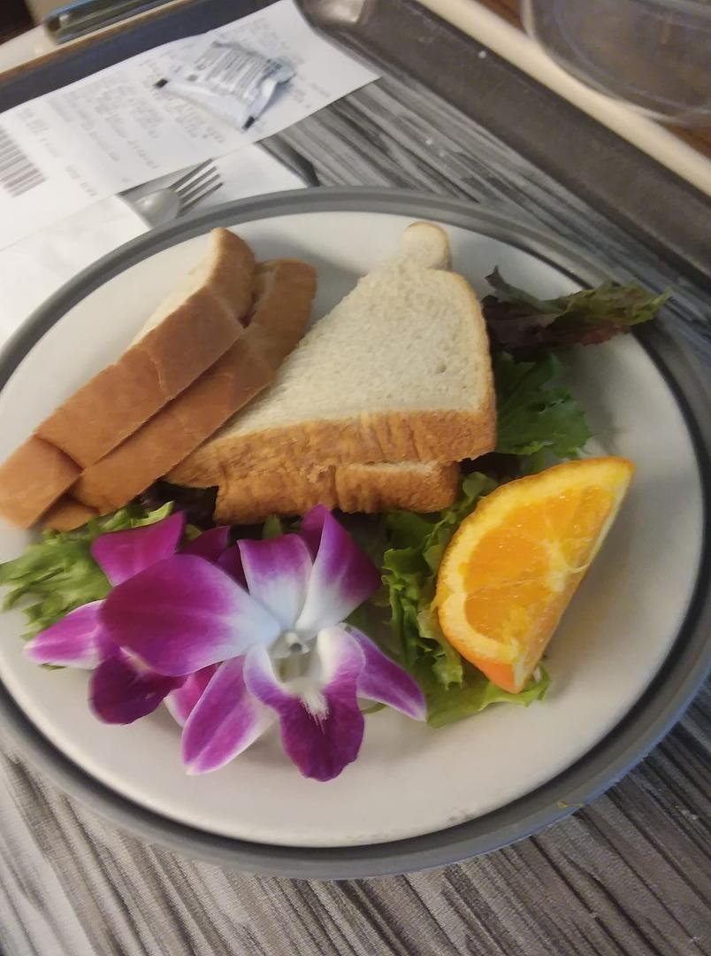 The way Trident Hospital makes PB&J sandwich looks special.