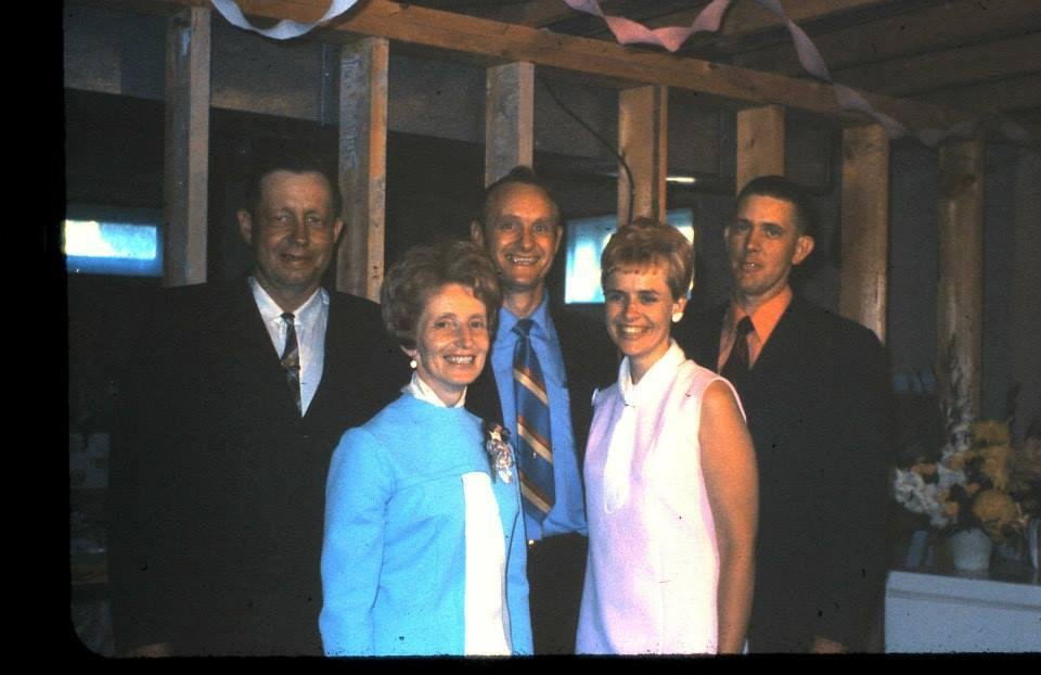 Harold,Lloyd,Ray, Ev. Ruth. 1970
