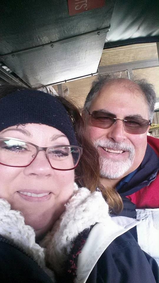 Bundled up & ready for the ride