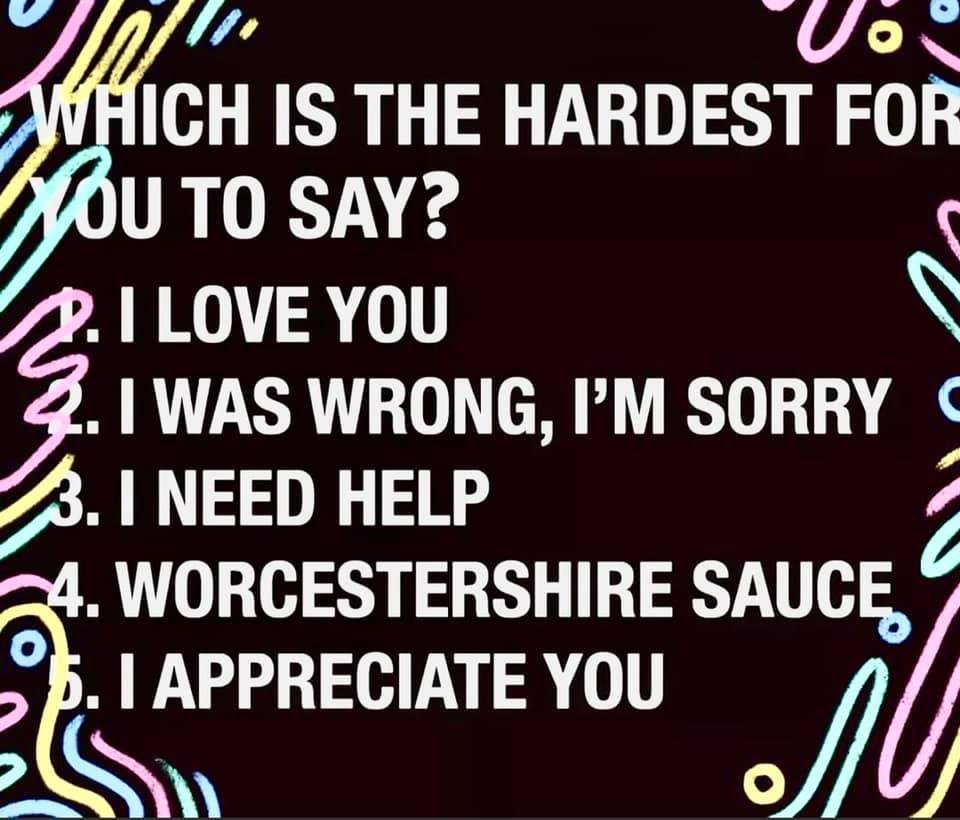 Worcestershire Sauce!!! Is it Shire or Shear?!!!!😜🤪😂 Happy Healthy Friday!!!