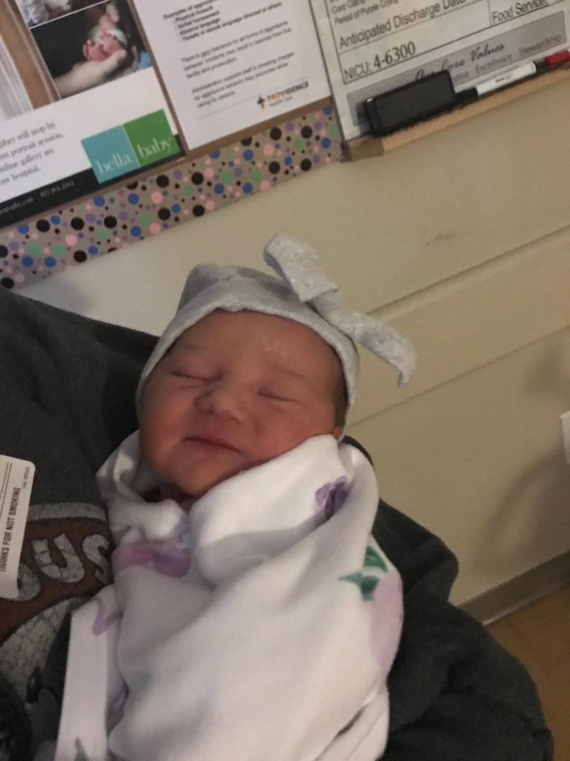 Welcome Great Granddaughter Lily Michelle McDaniel! I can't wait to meet you!!