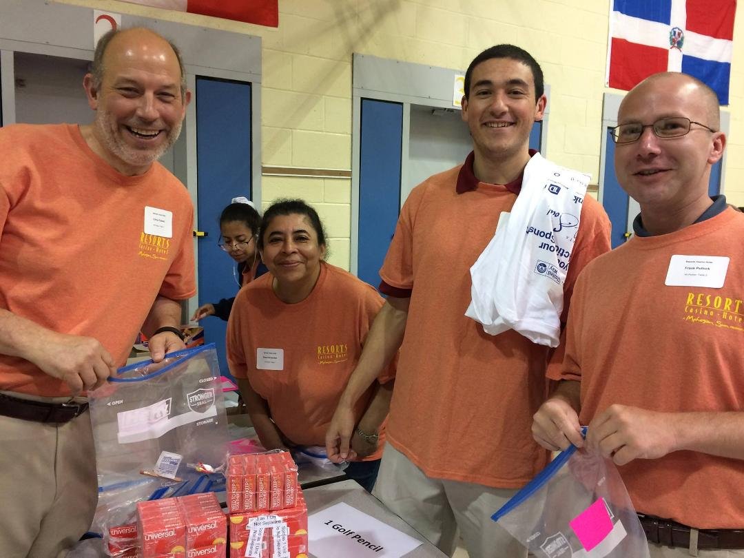 Volunteered with my Resort's Internal Audit staff at Galloway Elementary School to pack (STEM) education kits to promote the importance of STEM education.