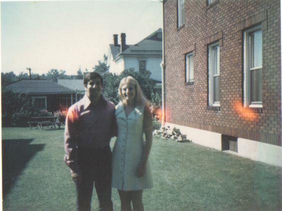 Lynn and I getting ready to celebrate our 38th anniversary today!