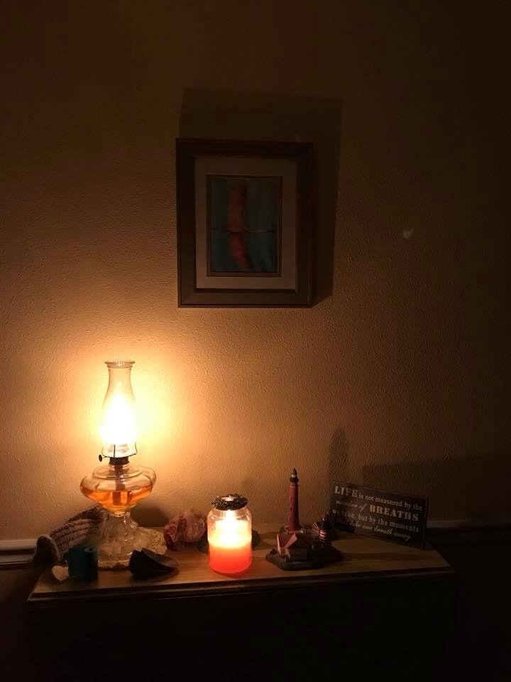 Our newly redecorated entryway …