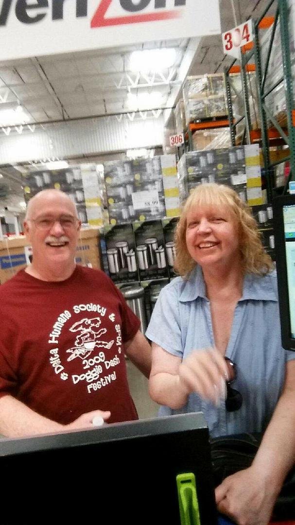 Me and my baby enjoying being "happily retired ".