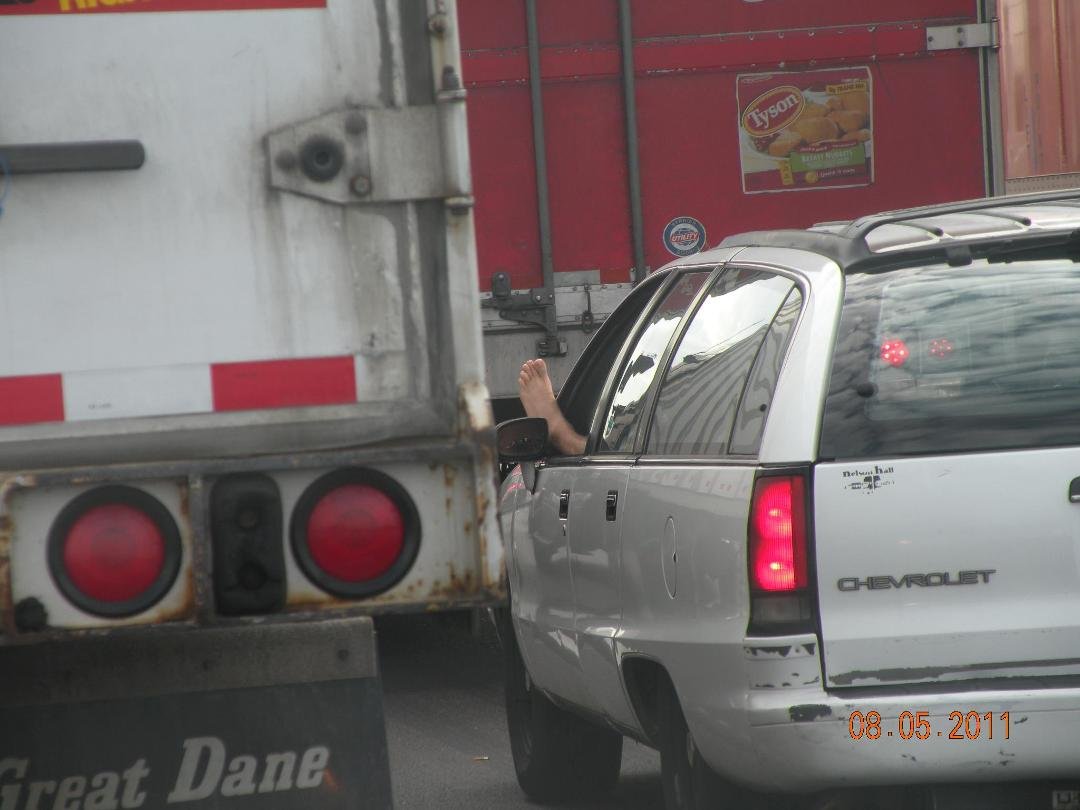 Drivers in Chicago found new ways to drive and relax.