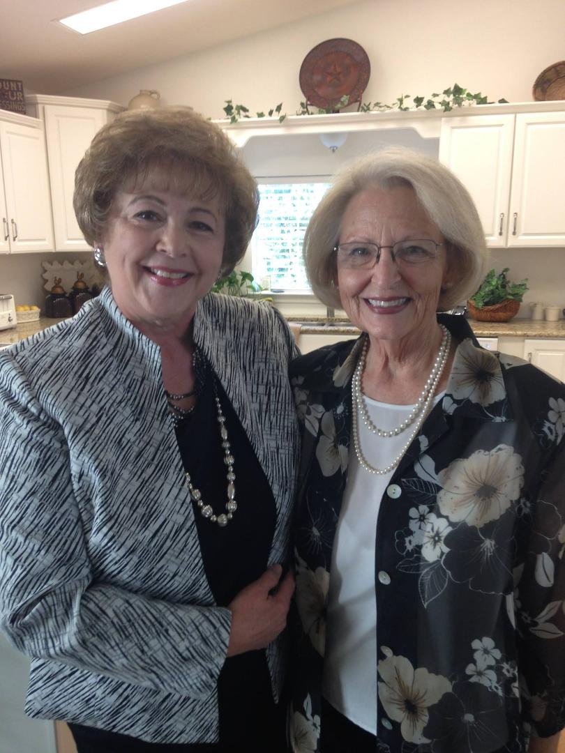 Me and my Sister-in-Law on our
Way to Lake Fork
Baptist Church . Great Preaching!