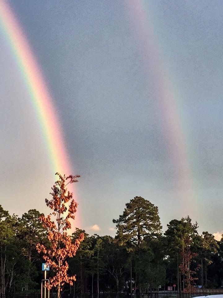 Double rainbow! Wow!
