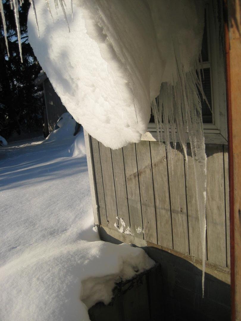 The jaws of old man winter!