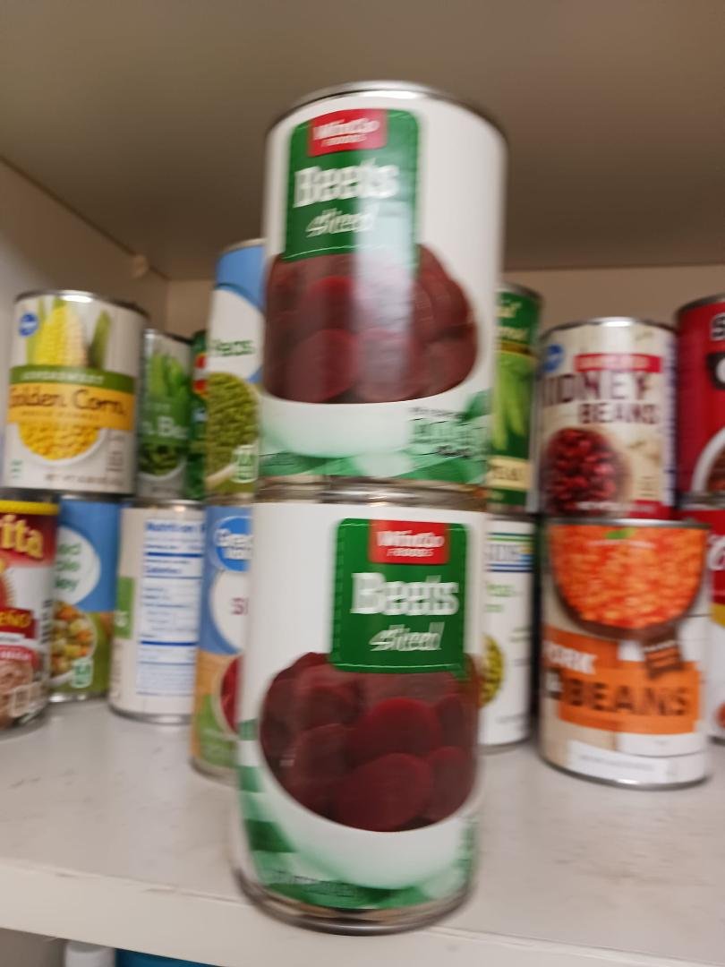 Shane stocked up on beets