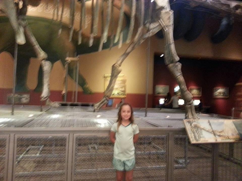 My grest granddaughter and I went to the Museum of Science and History