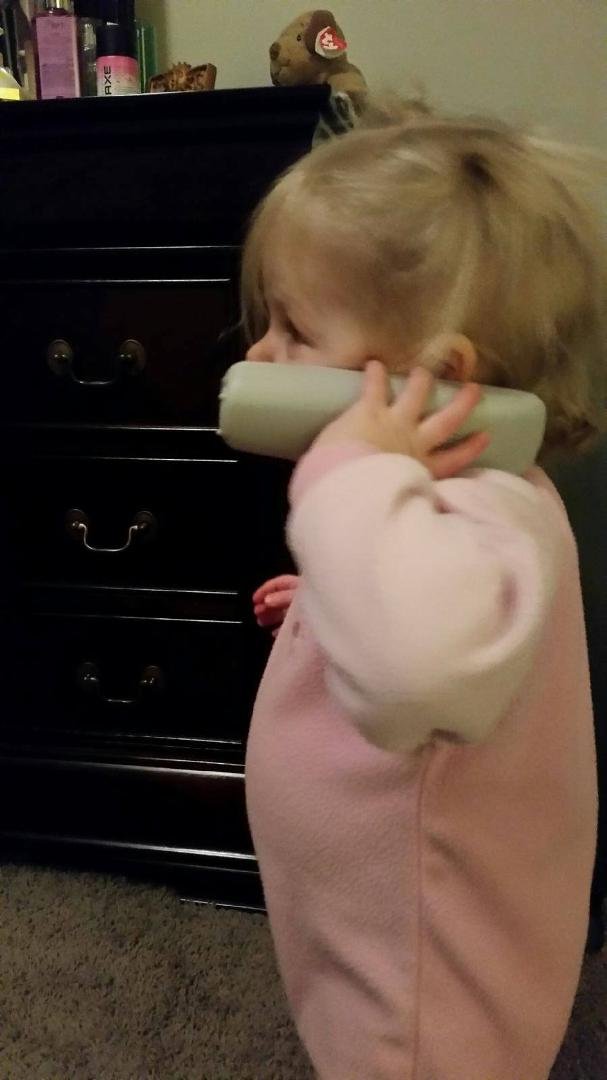 Hello, hello dam telemarketers"ANSWER ME"
