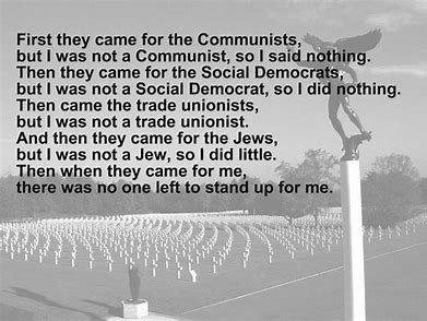 For those who accuse one party of hatred while they espouse it in every way, I post this reminder...

Just remember, none of us is immune!