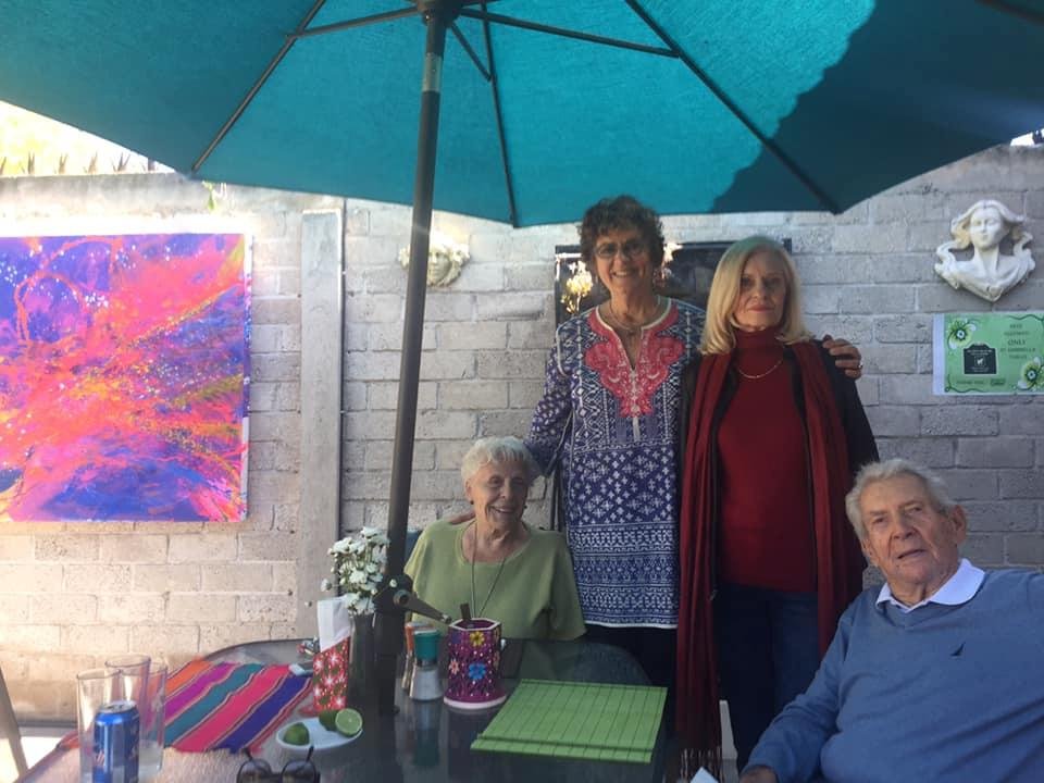 Lunch with new friends!
