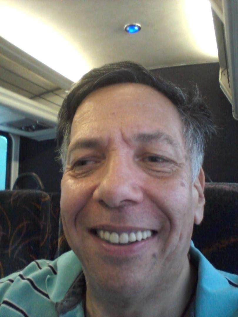 me smilling on my day off