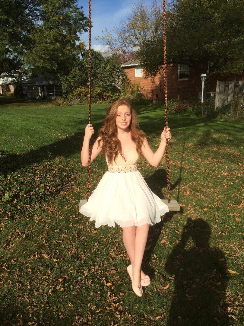 Makayla ready for homecoming dance