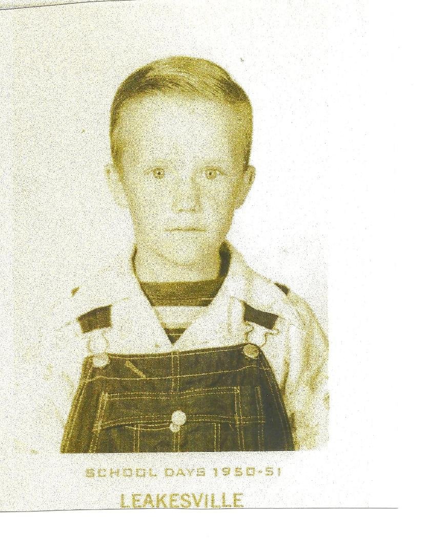 Leakesville Grammer School  1950-51  Who said I wasn't a dapper dresser in the 2nd grade.