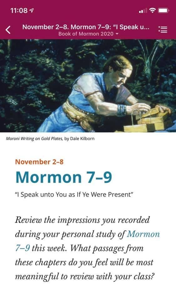 Sunday School Message