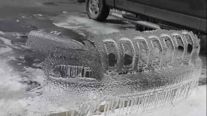 Now we finally know! Old man Winter is in fact a Jeep